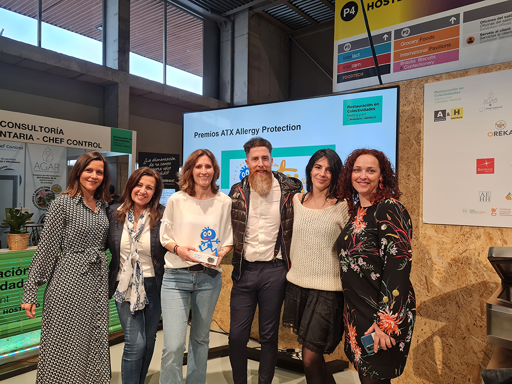 Equipo de las escuelas Koala en los premios ATX Allergy Protection