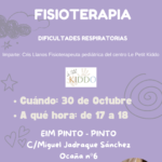 Taller de fisioterapia: dificultades respiratorias