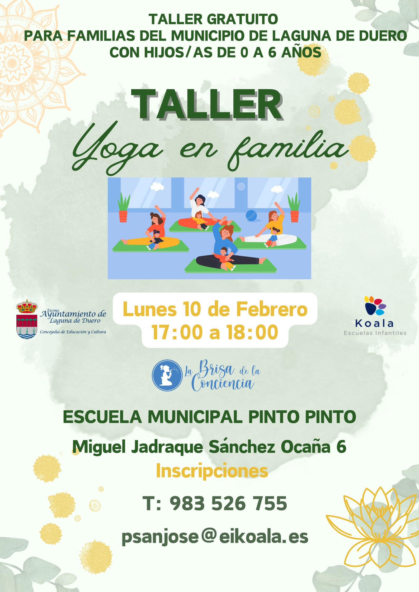 Taller de Yoga en familia